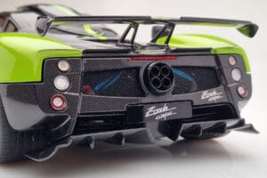 Pagani Zonda Cinque Roheline Firenze Almost Real 1:18 850602001 Metall - pilt 14/15