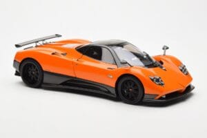 Pagani Zonda F Oranž St Tropez Almost Real 1:18 850409001 Metall - pilt 6/8