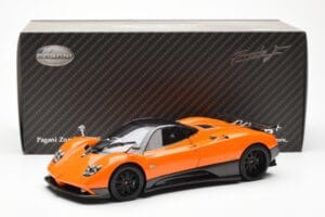 Pagani Zonda F Oranž St Tropez Almost Real 1:18 850409001 Metall - pilt 8/8