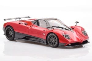 Pagani Zonda F Punane Monza Almost Real 1:18 850406001 Metall - pilt 6/8