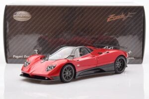 Pagani Zonda F Punane Monza Almost Real 1:18 850406001 Metall - pilt 8/8