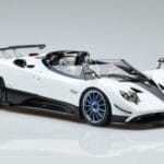 Pagani Zonda HP Barchetta Carbon Fiber Valge LCD 1:18 LCD18009 WH Metall - image 6 of 9