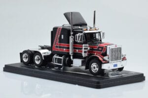 Peterbilt 359 Must Punane IXO 1:43 TR158 Metall - pilt 3/4