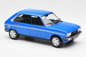 Peugeot 104 S Ibis Sinine Norev 1:18 184903 Metall - pilt 4/6
