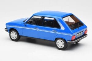 Peugeot 104 S Ibis Sinine Norev 1:18 184903 Metall - pilt 5/6