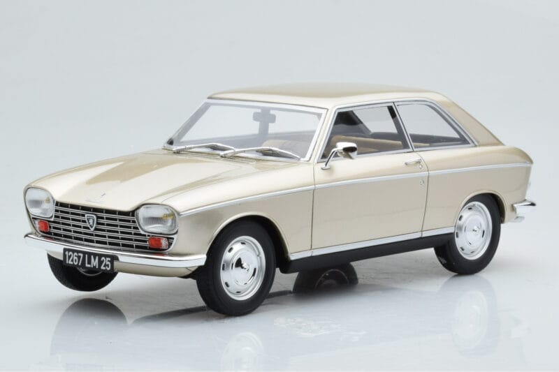 Peugeot 204 Coupe Beež Otto 1:18