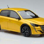 Peugeot 208 GT Line Kollane Otto 1:18 OT930 Vaik - image 4 of 6