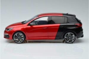 Peugeot 308 T9 GTI Punane Otto 1:18 OT368 Vaik - pilt 3/6