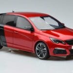 Peugeot 308 T9 GTI Punane Otto 1:18 OT368 Vaik - image 4 of 6