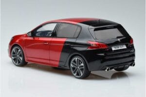 Peugeot 308 T9 GTI Punane Otto 1:18 OT368 Vaik - pilt 5/6