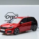Peugeot 308 T9 GTI Punane Otto 1:18 OT368 Vaik - image 6 of 6