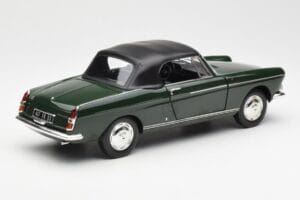 Peugeot 404 Kabriolett Antique Green Piiratud Tiraaz Norev 1:18 184829 Metall - pilt 3/8