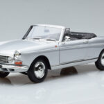 Peugeot 404 Kabriolett Hõbedane Norev 1:18