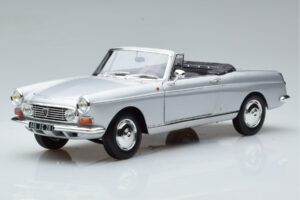 Peugeot 404 Kabriolett Hõbedane Norev 1:18