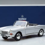 Peugeot 404 Kabriolett Hõbedane Norev 1:18 - image 8 of 8