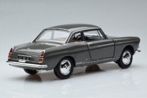 Peugeot 404 Coupe Graphite Hall Norev 1:18 184834 Metall - pilt 3/7