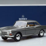 Peugeot 404 Coupe Graphite Hall Norev 1:18 - image 7 of 7