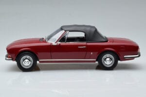 Peugeot 504 Kabriolett Punane Norev 1:18 184818 Metall - pilt 4/8