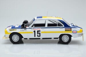 Peugeot 504 Ti #15 B. Consten Rally Morocco 1975 IXO 1:18 18RMC044C Metall - pilt 3/6