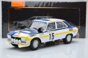 Peugeot 504 Ti #15 B. Consten Rally Morocco 1975 IXO 1:18 18RMC044C Metall - pilt 6/6