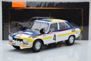 Peugeot 504 Ti #4 T. Makinen / H. Liddon Rally Morocco 1975 IXO 1:18 18RMC044B Metall - pilt 6/6
