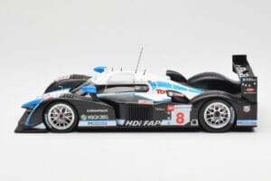Peugeot 908 HDI FAP LMP1 #8 M. Lamy / S. Sarrazin / A. Wurz 5th Place 24 Hours of Le Mans 2008 Minichamps 1:18 150081208 Meta - pilt 3/6