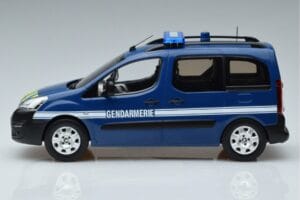 Peugeot Partner Gendarmerie Norev 1:18 184895 Metall - pilt 3/6