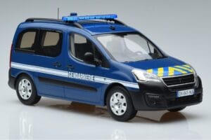 Peugeot Partner Gendarmerie Norev 1:18 184895 Metall - pilt 4/6
