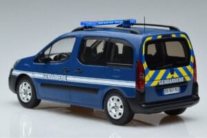Peugeot Partner Gendarmerie Norev 1:18 184895 Metall - pilt 5/6