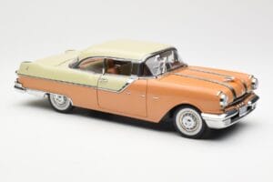 Pontiac Star Chief Hardtop Punane Valge Sun Star 1:18 5043 Metall - pilt 6/8