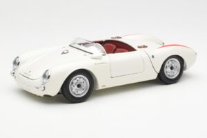 Porsche 550 Spyder 70 Aastat Edition Valge Schuco 1:18