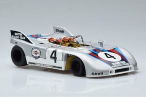 Porsche 908/03 #4 V. Elford / G. Larrousse 1000km Nurburgring 1971 AUTOart 1:18 87181 Metall - pilt 5/8