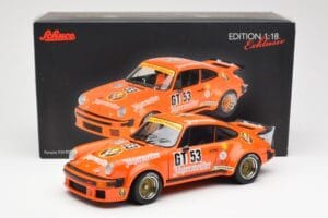 Porsche 911 934 Jagermeister 1977 Schuco 1:18 450033500 Metall - pilt 8/8