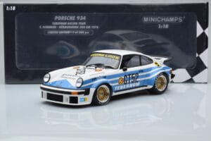 Porsche 911 934 Tebernum Racing Team #52 T. Schenken Nurburgring 300km 1976 Minichamps 1:18 155766452 Metall - pilt 6/6