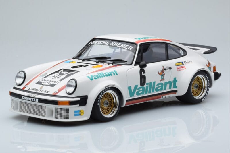 Porsche 911 934 Vaillant #6 B. Wollek Norisring EGT 1976 Minichamps 1:18