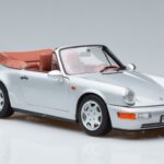 Porsche 911 964 Carrera 2 Kabriolett Hõbedane Norev 1:18 187330 Metall - image 5 of 7