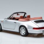 Porsche 911 964 Carrera 2 Kabriolett Hõbedane Norev 1:18 187330 Metall - image 6 of 7