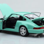 Porsche 911 964 Carrera 2 Mint Roheline Norev 1:18 - image 3 of 8