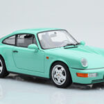 Porsche 911 964 Carrera 2 Mint Roheline Norev 1:18 - image 6 of 8