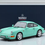 Porsche 911 964 Carrera 2 Mint Roheline Norev 1:18 - image 8 of 8