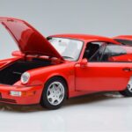 Porsche 911 964 Carrera 2 Punane Norev 1:18 187320 Metall - image 2 of 7