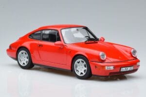 Porsche 911 964 Carrera 2 Punane Norev 1:18 187320 Metall - pilt 5/7