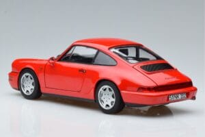 Porsche 911 964 Carrera 2 Punane Norev 1:18 187320 Metall - pilt 6/7