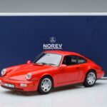 Porsche 911 964 Carrera 2 Punane Norev 1:18 187320 Metall - image 7 of 7