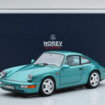 Porsche 911 964 Carrera 2 Wimbledon Roheline Norev 1:18 - image 8 of 8