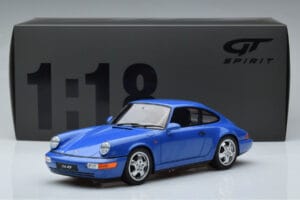 Porsche 911 964 Carrera RS 3.6 Sinine GT Spirit 1:18 GT887 Vaik - pilt 6/6