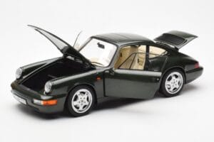Porsche 911 964 Carrera 4 Roheline Metallic Asia Exclusive Norev 1:18 187326 Metall - pilt 2/8