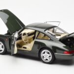 Porsche 911 964 Carrera 4 Roheline Metallic Asia Exclusive Norev 1:18 - image 5 of 8