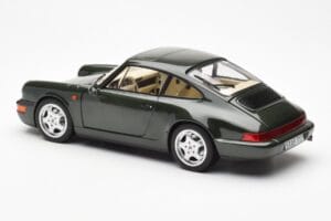 Porsche 911 964 Carrera 4 Roheline Metallic Asia Exclusive Norev 1:18 187326 Metall - pilt 7/8