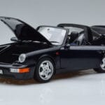 Porsche 911 964 Carrera 4 Targa Sinine Norev 1:18 187340 Metall - image 2 of 8